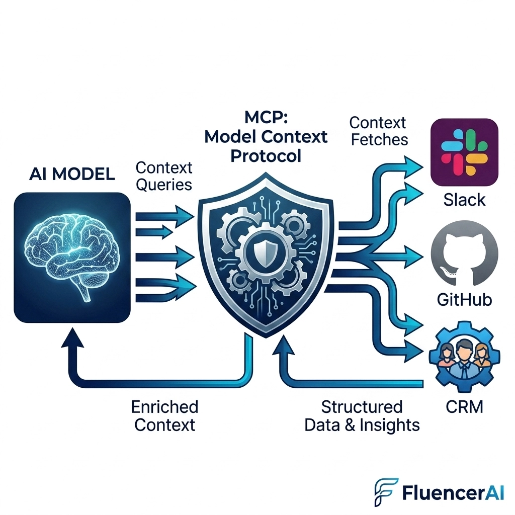 O fluxo de dados unificado do MCP